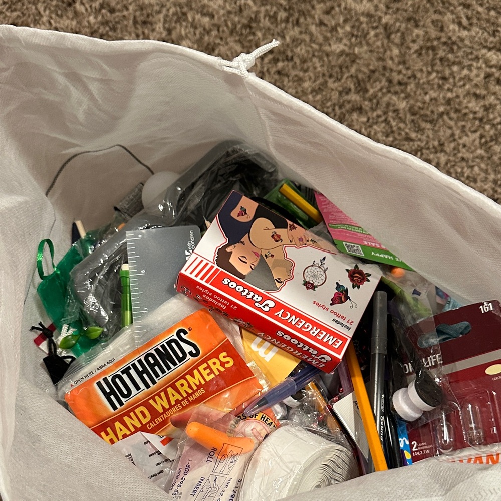 Grab from mystery bag